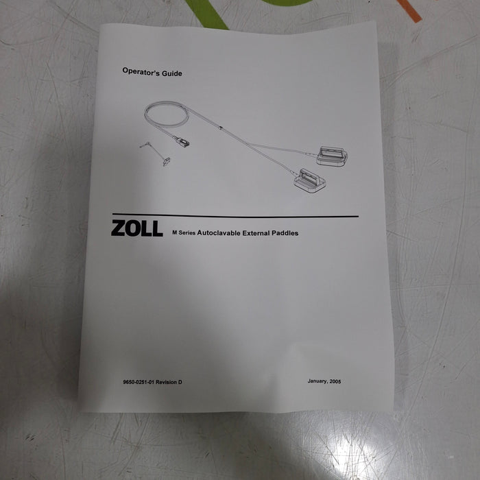Zoll Zoll 8011-0503 Steam Autoclavable Defibrillation Paddles Defibrillators reLink Medical