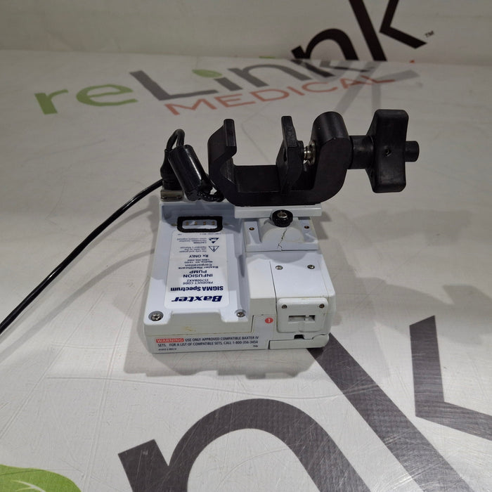 Baxter Baxter Sigma Spectrum 8.00.03 w/o Battery Infusion Pump Infusion Pump reLink Medical