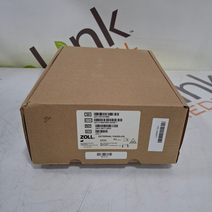 Zoll Zoll 8011-0503 Steam Autoclavable Defibrillation Paddles Defibrillators reLink Medical