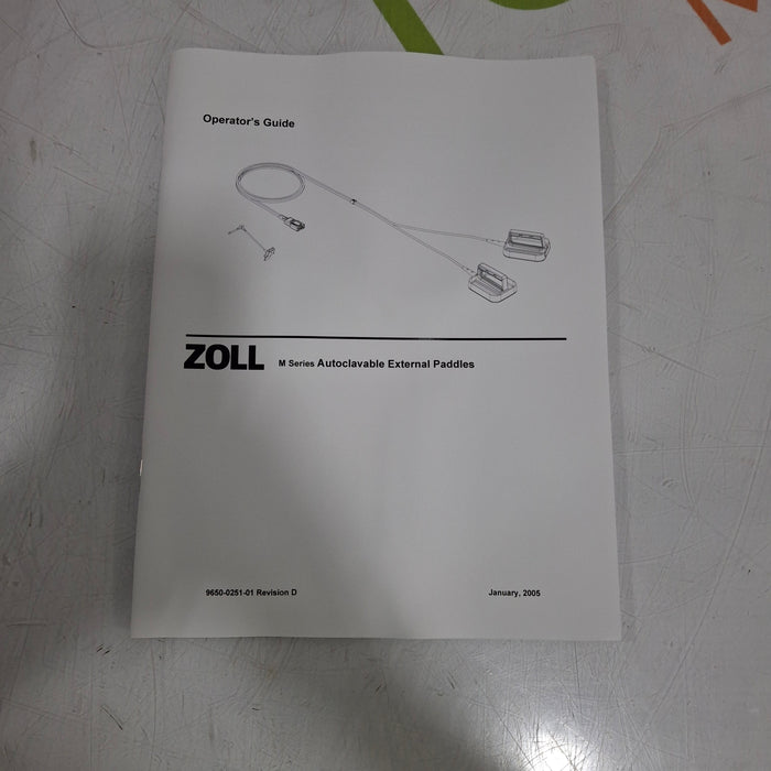 Zoll Zoll 8011-0503 Steam Autoclavable Defibrillation Paddles Defibrillators reLink Medical