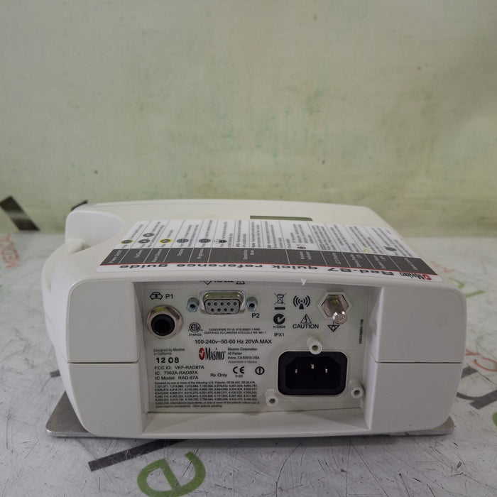 Masimo Masimo Rad 87 Rainbow Set Pulse Oximeter Patient Monitors reLink Medical