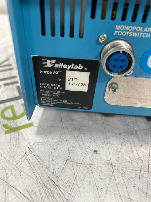 Covidien Covidien Valleylab Force FX-C Electrosurgical Generator Electrosurgical Units reLink Medical