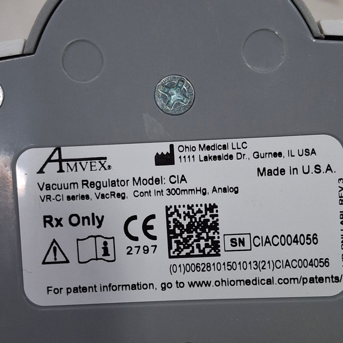 Amvex Amvex Vacuum Regulator Respiratory reLink Medical