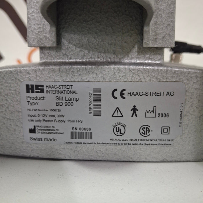 Haag-Streit Haag-Streit BD 900 Slit Lamp Ophthalmology reLink Medical