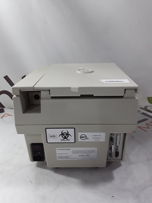 Hema Technology Inc ESR Stat Plus Blood Analzyer