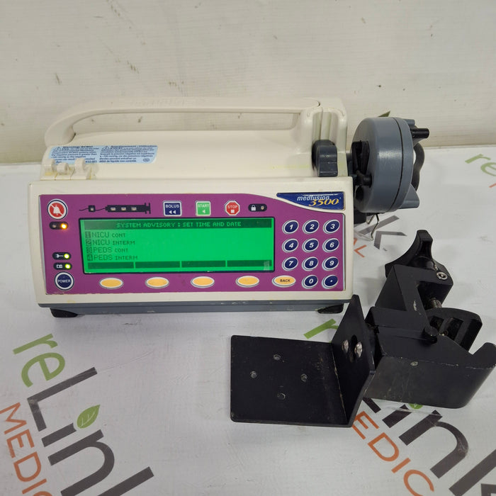 Smiths Medical Medfusion 3500 Version 5 Syringe Infusion Pump