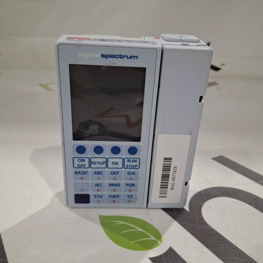 Baxter Baxter Sigma Spectrum 8.00.05 w/o Battery Infusion Pump Infusion Pump reLink Medical