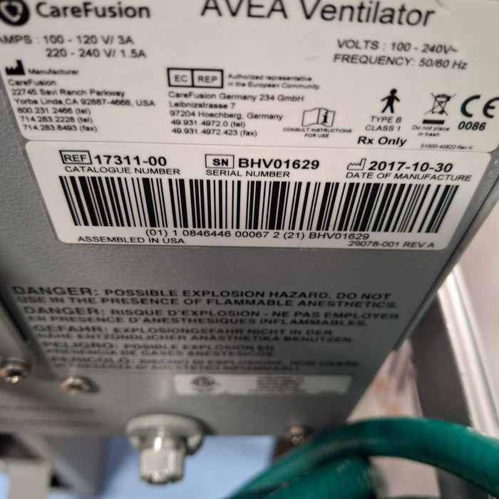 CareFusion Avea Ventilator