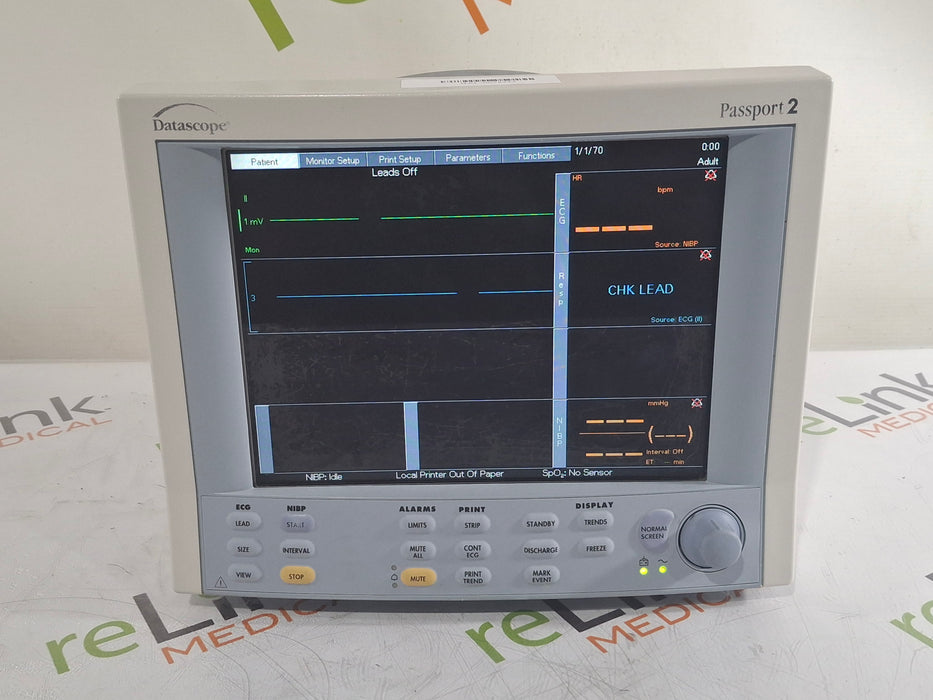Datascope Passport 2 Patient Monitor