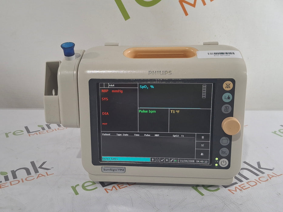 Philips Philips SureSigns VM4 Vital Signs Monitor Patient Monitors reLink Medical