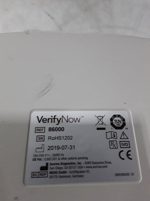 Accu Metrics Accu Metrics VerifyNow Rapid Platelet Analyzer Clinical Lab reLink Medical