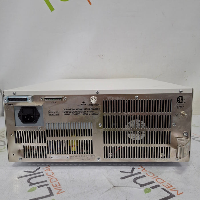 Olympus Olympus CLV-S40 Pro Xenon Light Source Rigid Endoscopy reLink Medical