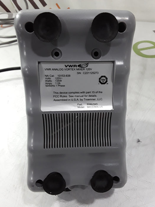 VWR VWR 10153-838 Analog Vortex Mixer Research Lab reLink Medical