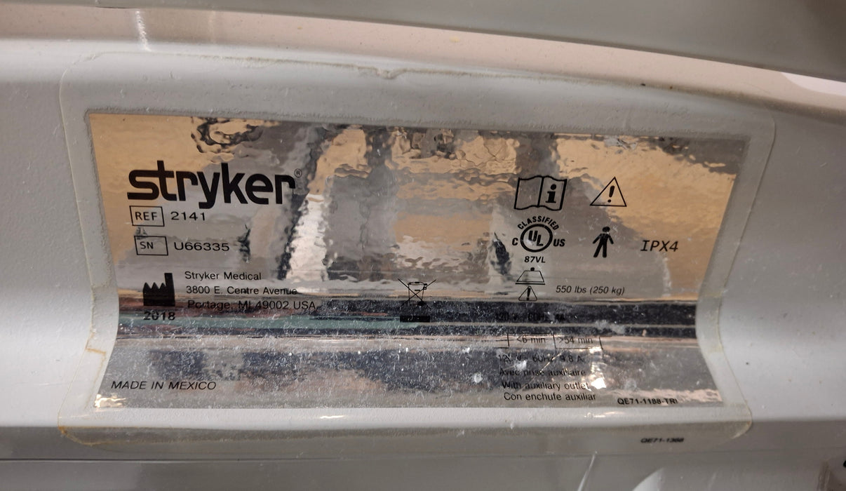 Stryker InTouch 2141 Critical Care Hospital Bed
