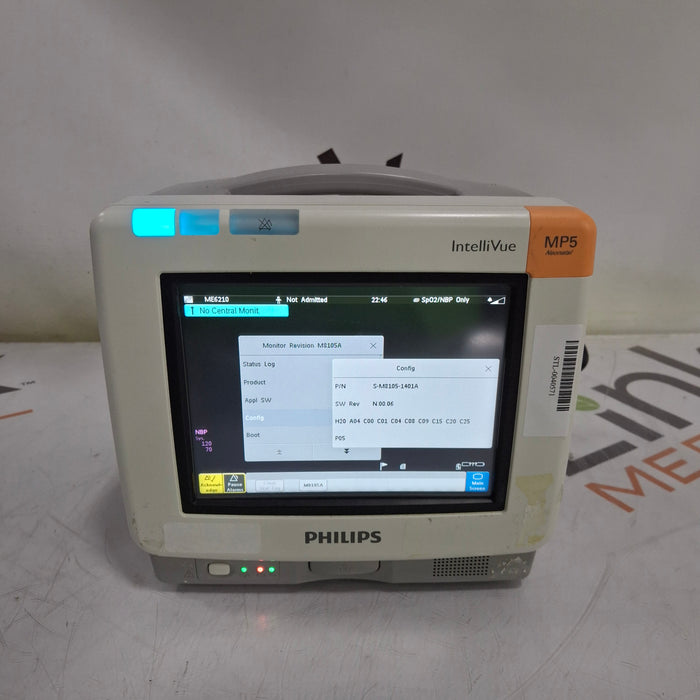 Philips Philips IntelliVue MP5 Neonatal Fast SpO2, ECG, NIBP Patient Monitor Patient Monitors reLink Medical