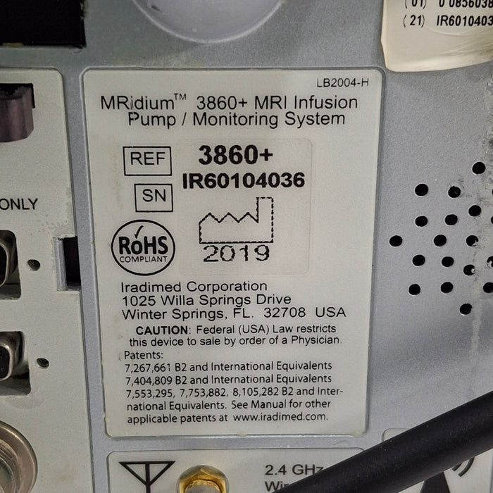 Iradimed Iradimed MRidium 3860+ w/3861 MRI Infusion Pump Infusion Pump reLink Medical