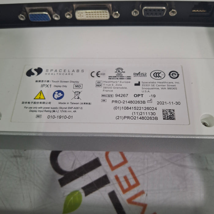 Spacelabs Healthcare Xprezzon 94267 Opt-19 Patient Monitor