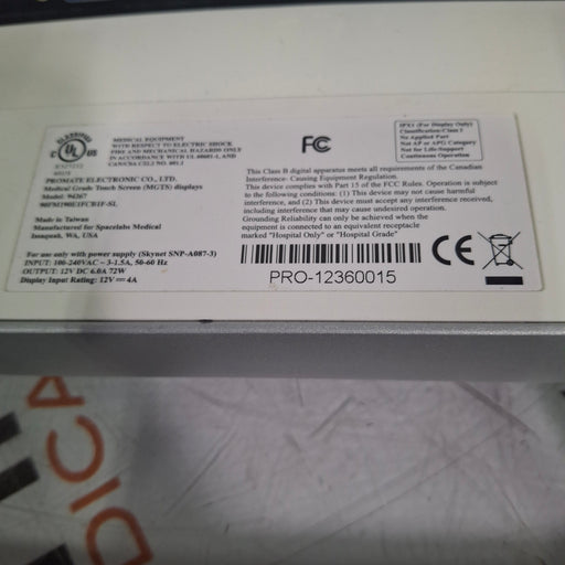 Spacelabs Healthcare Spacelabs Healthcare 94267 Flat Panel Patient Monitor Patient Monitors reLink Medical