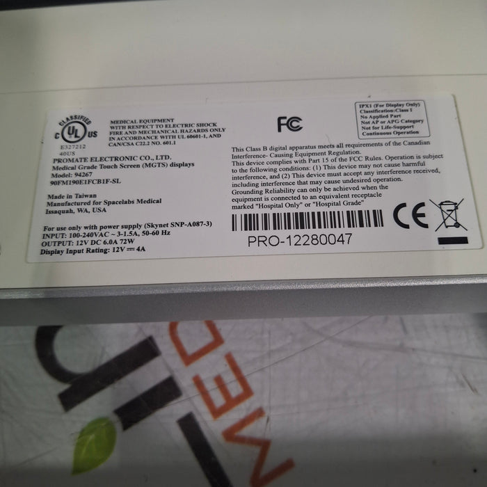 Spacelabs Healthcare Spacelabs Healthcare 94267 Flat Panel Patient Monitor Patient Monitors reLink Medical