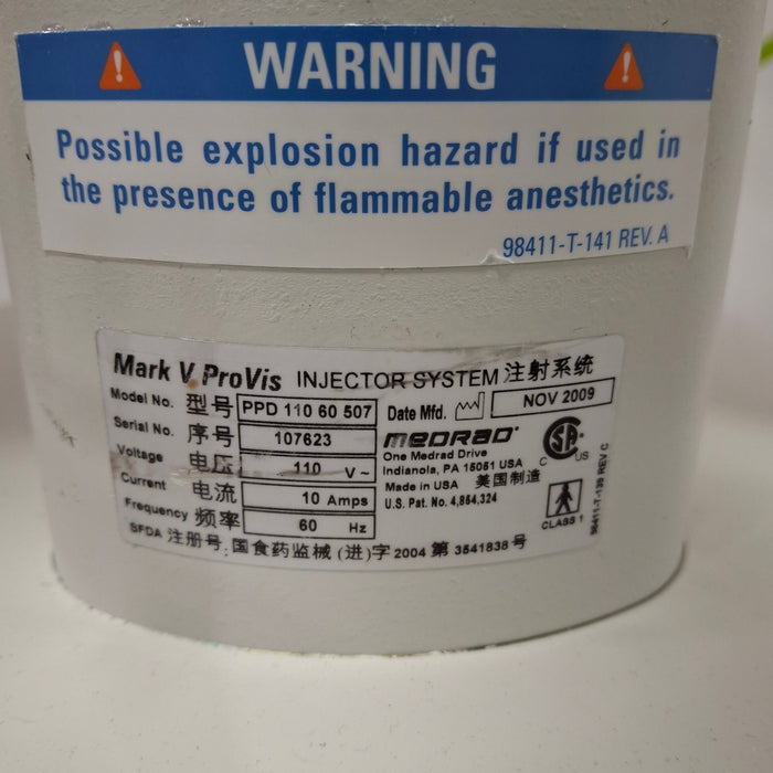 Medrad Mark V ProVis Injector