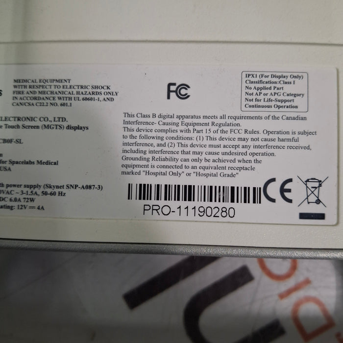 Spacelabs Healthcare Spacelabs Healthcare 94267 Flat Panel Patient Monitor Patient Monitors reLink Medical