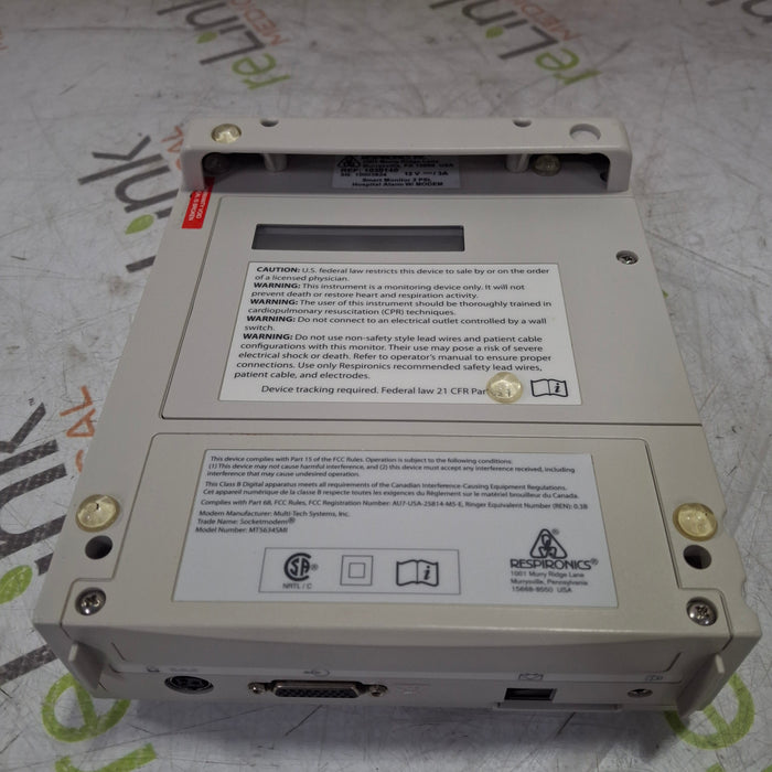 Respironics Respironics SmartMonitor 2 PSL Apnea Monitor Respiratory reLink Medical