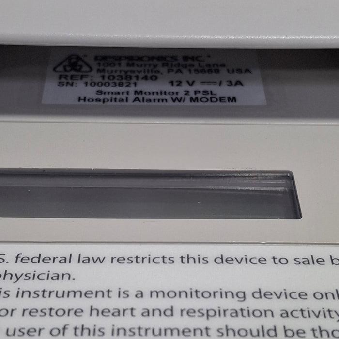 Respironics SmartMonitor 2 PSL Apnea Monitor