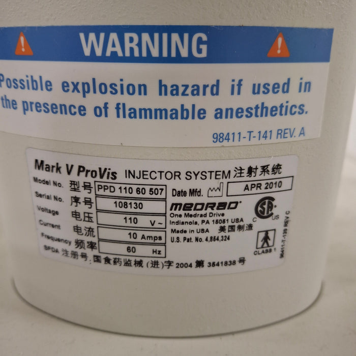 Medrad Medrad Mark V ProVis Injector Injectors reLink Medical