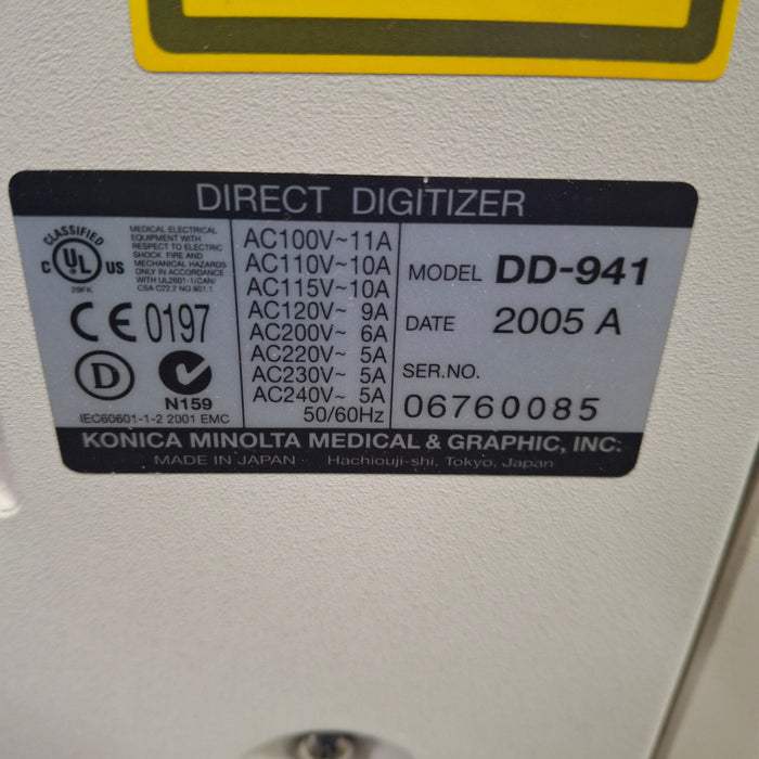 Konica Minolta Regius 190 CR Reader