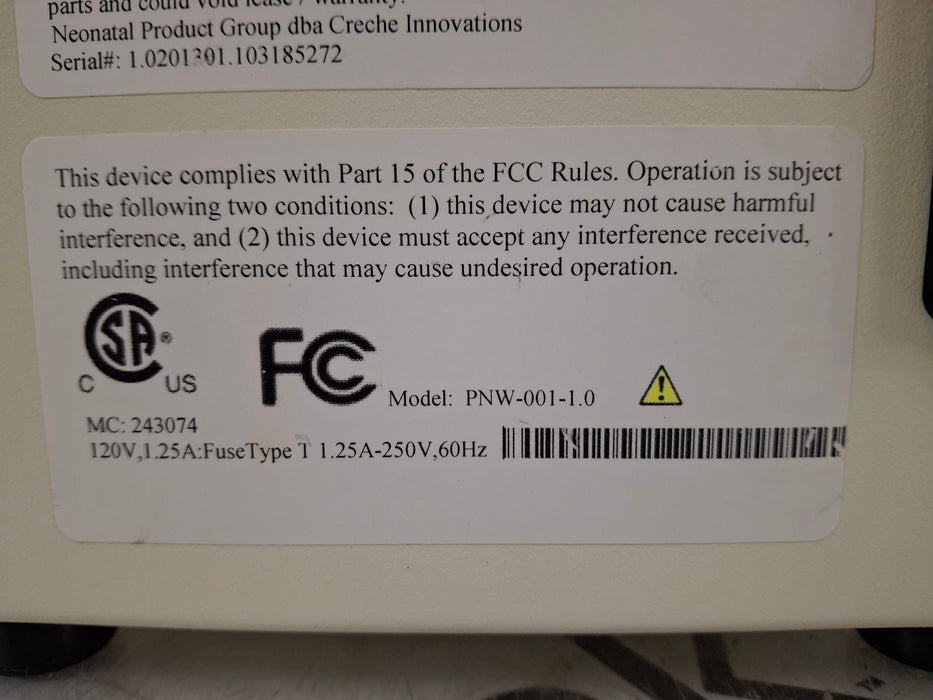 Creche Innovations PNW-00101.0 Penguin Nutritional Warmer