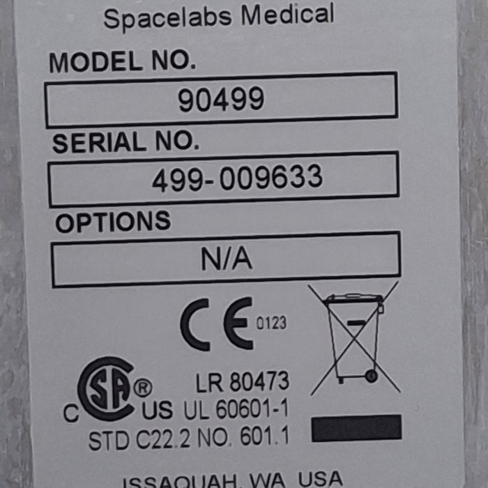 Spacelabs Healthcare 90499 Module Rack