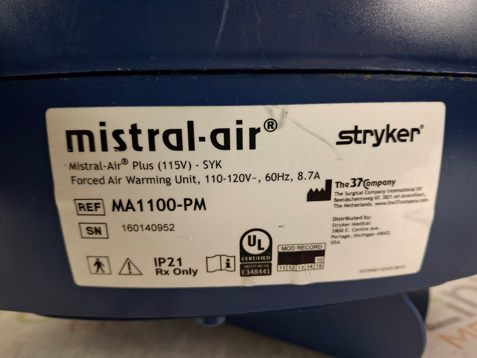 Stryker Mistral-Air Forced Air Warming System