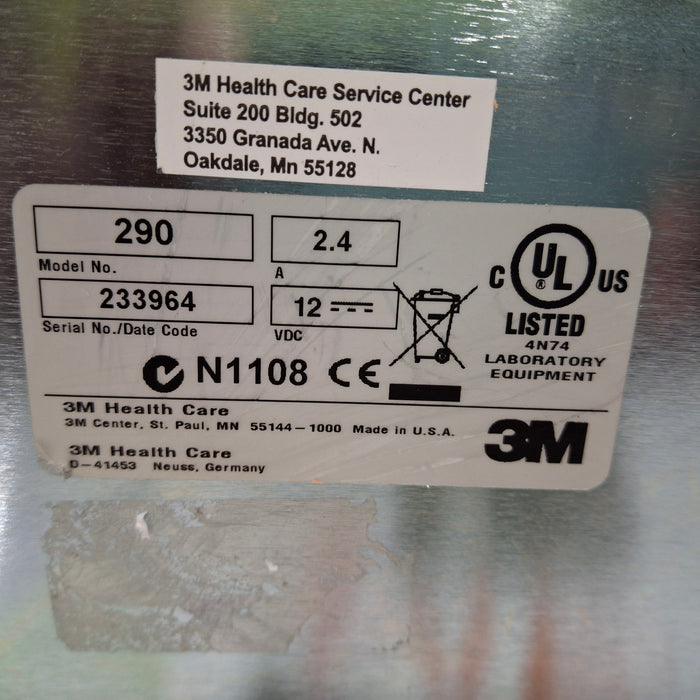 3M 3M Attest Model 290 Auto Reader Research Lab reLink Medical