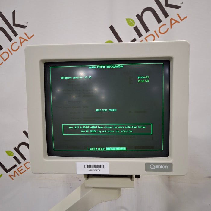 Quinton Quinton Q4500 Stress Test Workstation Cardiology reLink Medical