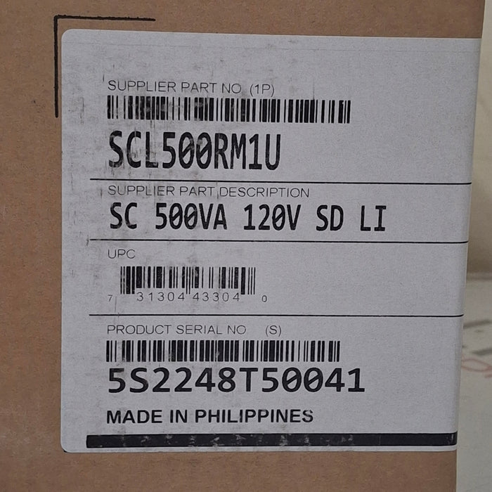 APC SCL500RM1U Smart UPS