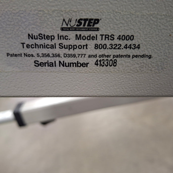 NuStep, Inc. TRS 4000 Recumbent Cross Trainer