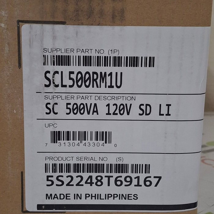 APC APC SCL500RM1U Smart UPS Computers Tablets & Networking reLink Medical