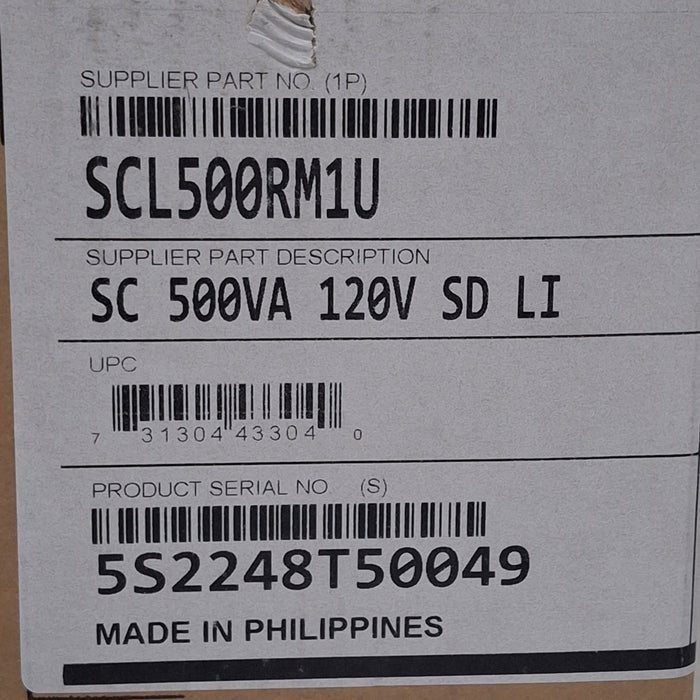 APC SCL500RM1U Smart UPS