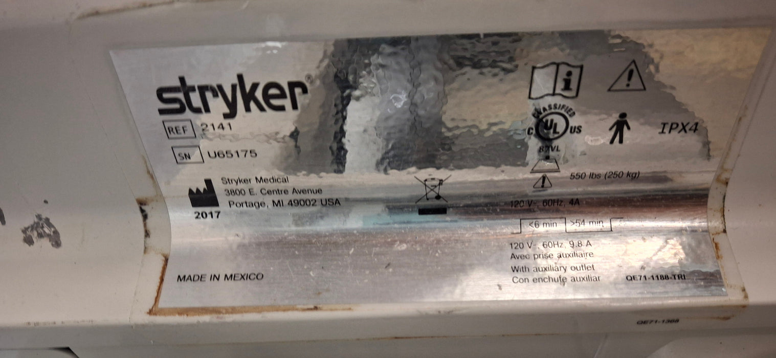 Stryker InTouch 2141 Critical Care Hospital Bed