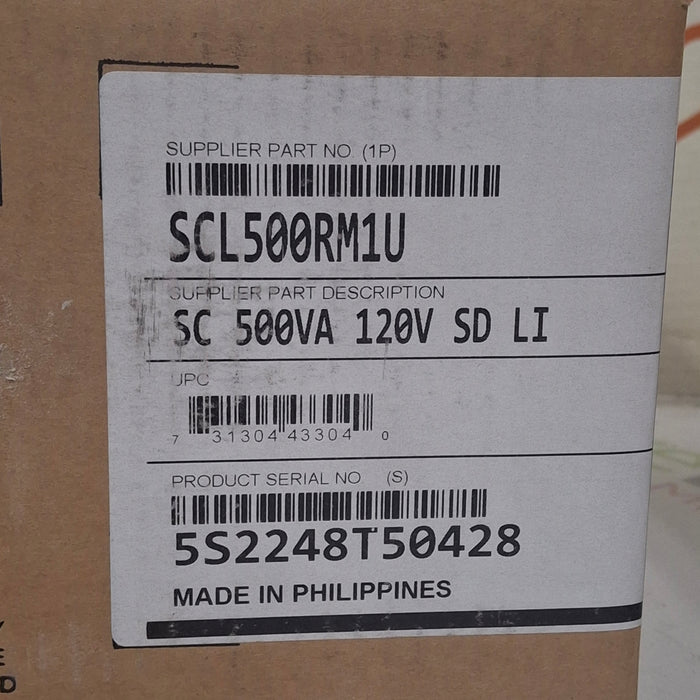 APC APC SCL500RM1U Smart UPS Computers Tablets & Networking reLink Medical