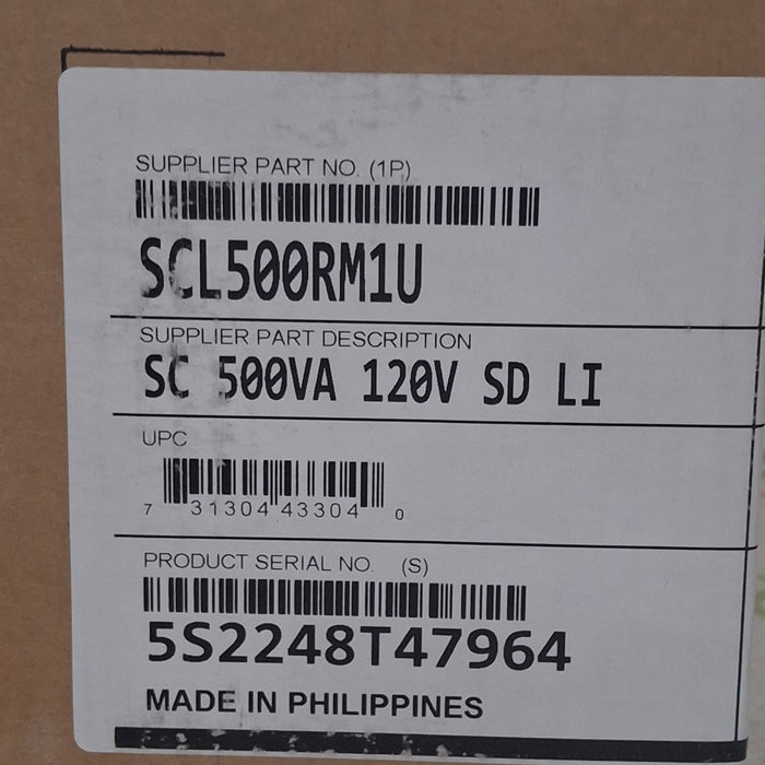 APC APC SCL500RM1U Smart UPS Computers Tablets & Networking reLink Medical