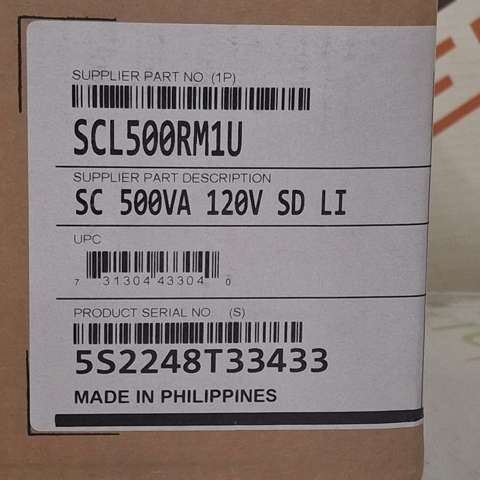 APC APC SCL500RM1U Smart UPS Computers Tablets & Networking reLink Medical