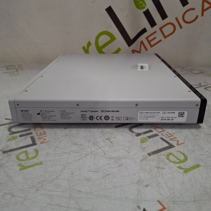 Stryker Clarity Video Enhancement Console