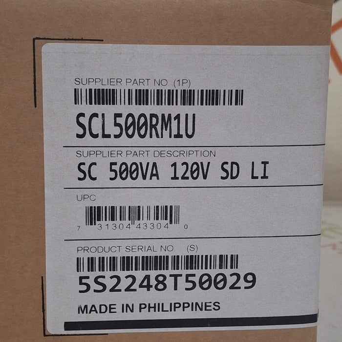APC APC SCL500RM1U Smart UPS Computers Tablets & Networking reLink Medical