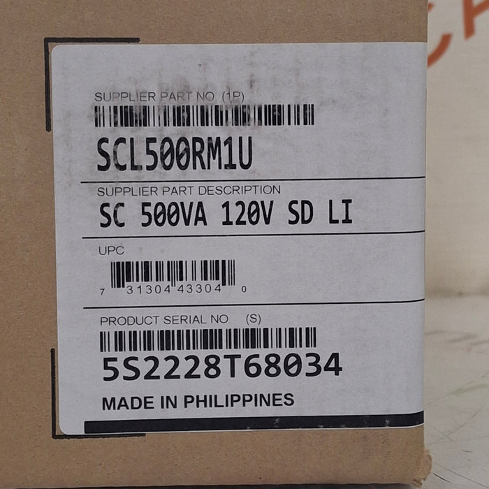 APC APC SCL500RM1U Smart UPS Computers Tablets & Networking reLink Medical