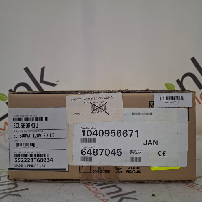 APC APC SCL500RM1U Smart UPS Computers Tablets & Networking reLink Medical