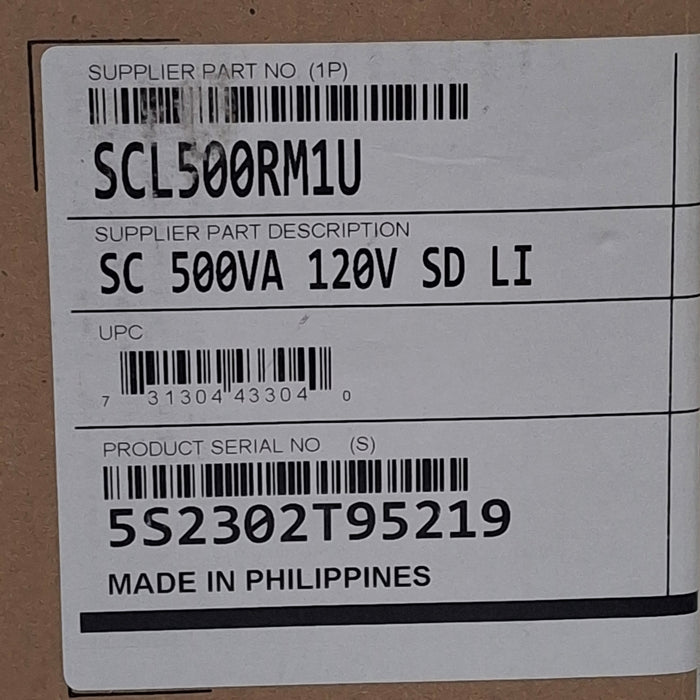 APC APC SCL500RM1U Smart UPS Computers Tablets & Networking reLink Medical