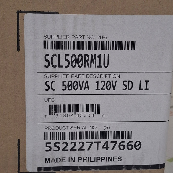 APC APC SCL500RM1U Smart UPS Computers Tablets & Networking reLink Medical