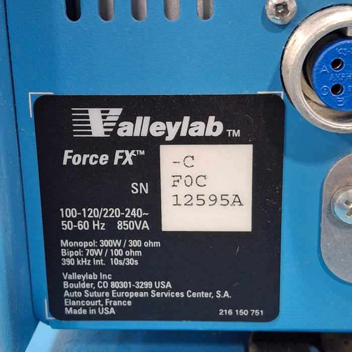 Covidien Covidien Valleylab Force FX-C Electrosurgical Generator Electrosurgical Units reLink Medical