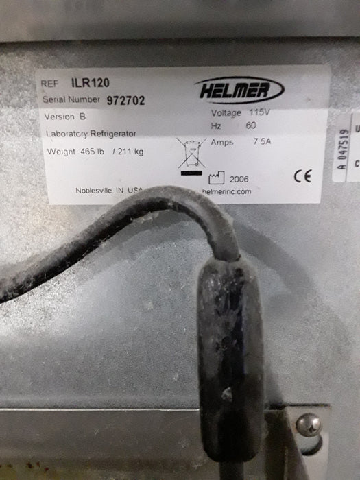 Helmer Inc Helmer Inc iLR120 Laboratory Refrigerator Research Lab reLink Medical